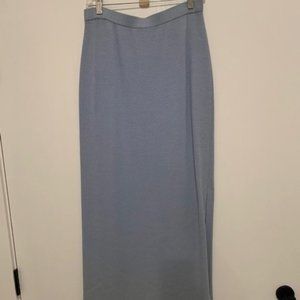 St John Evening Ice Blue Skirt